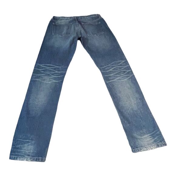 SANDRO Droit Men Jeans Straight Jeans Cotton Button Fly Designer 30 x 33 EUC - Picture 11 of 12